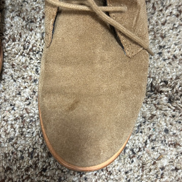 Woman’s Lucky Brand Ash Brown Suede Chukka Boots - Picture 4 of 4